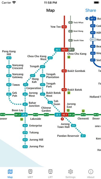 SG MRT Map screenshot-6