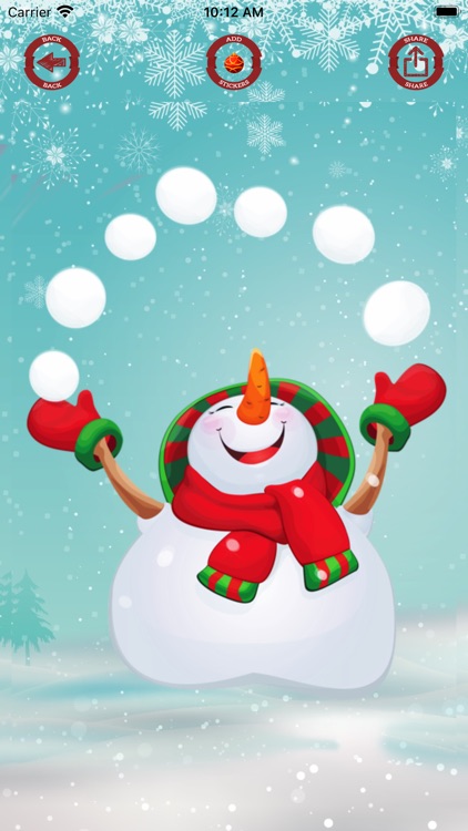 Decorate snowman Christmas screenshot-3