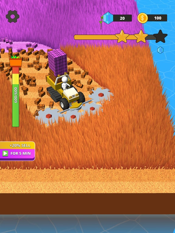 Stone Grass: Lawn Mower Game screenshot 4