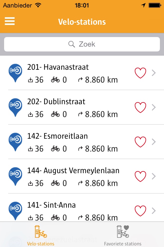 Velo Antwerpen screenshot 2