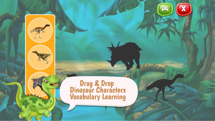 Dinosaur Names And Vocabulary Puzzle Games