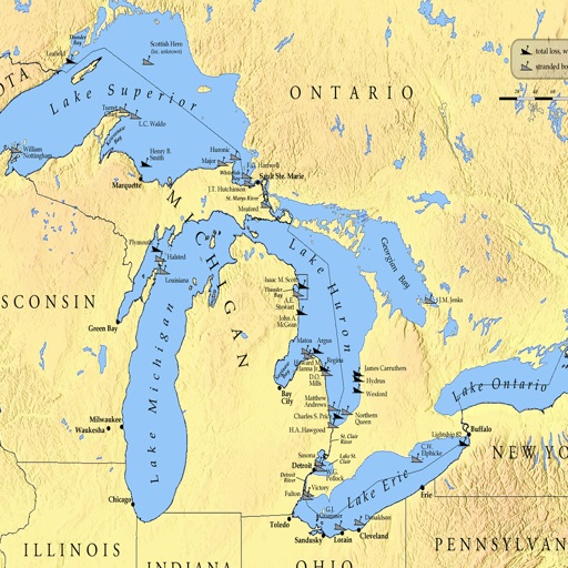 Lake Ontario Nautical Charts