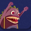 Icon Monster and Cat - Interactive story Play Book game