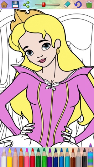 Fairy princess coloring book for kids – Pro(圖5)-速報App