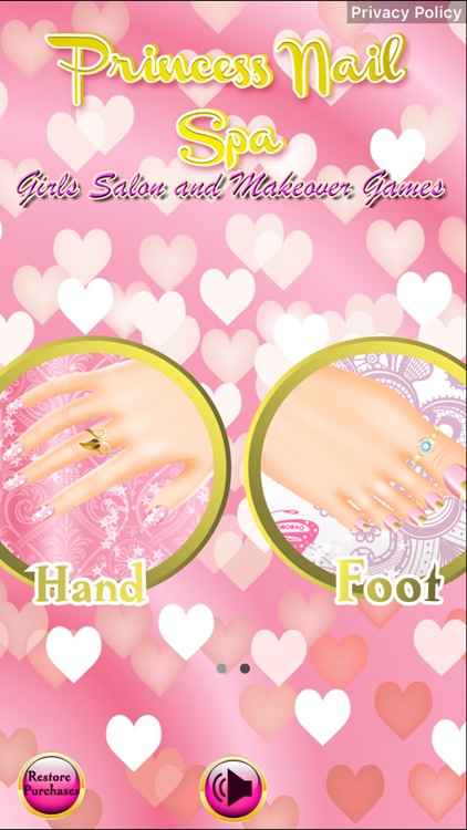 Princess Nail Spa - Girls Salon and Makeover Games