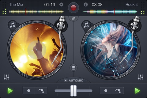 djay 2 for iPhone screenshot 2