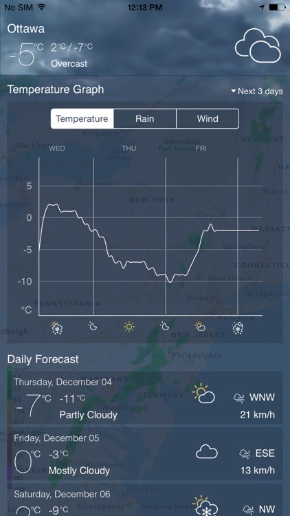 Weather Radar Canada - Rain screenshot-3