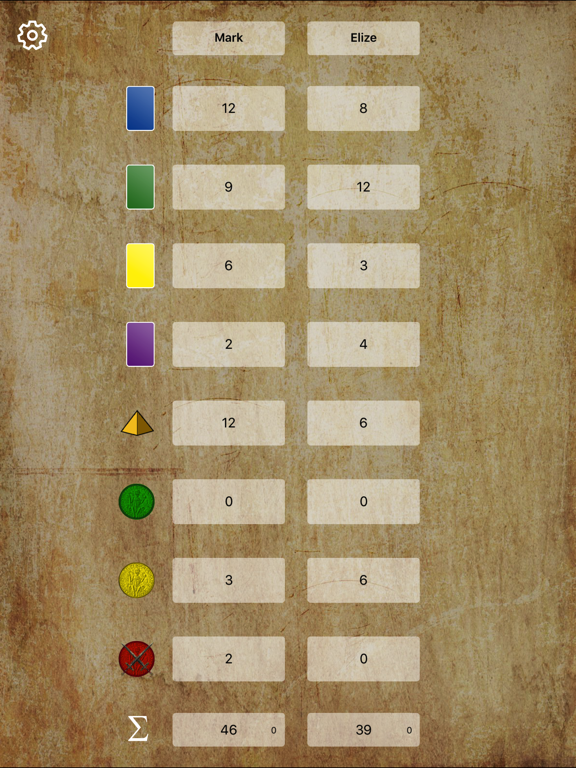 7WD Score Sheet App voor iPhone, iPad en iPod touch AppWereld