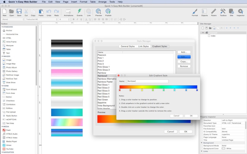 Quick 'n Easy Web Builder 5 thumbnail 4