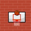 篮球往下落