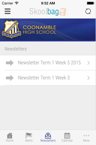 Coonamble High School - Skoolbag screenshot 4