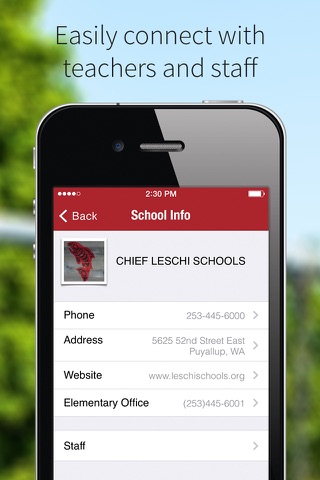 Chief Leschi Schools screenshot 2