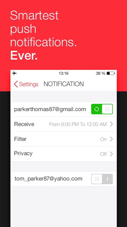 myMail – Email for Hotmail, Gmail and Yahoo Mail screenshot-3