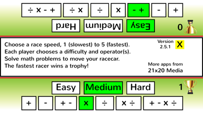 Math Racing screenshot 1