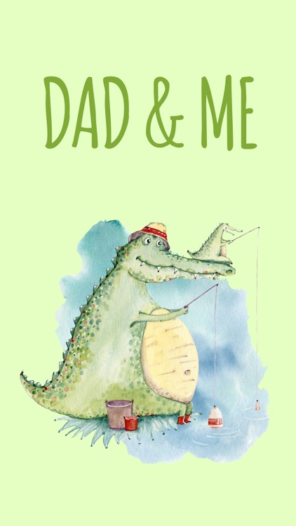 Dad & Me - Father’s Day Watercolor Stickers