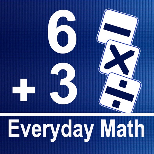 Everyday Math Facts Pracise Master for Homeschool iOS App