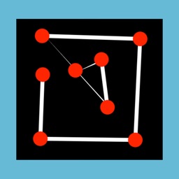 dot games -Magic Lines Blackboard puzzle