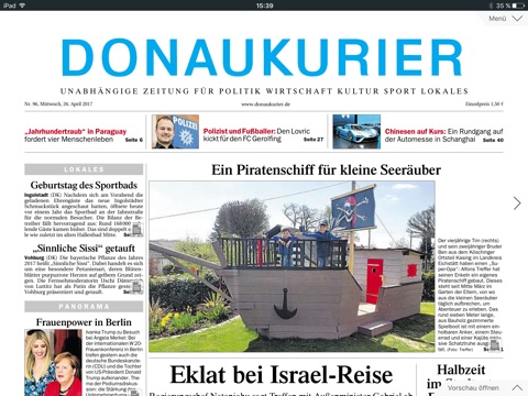 DK ePaper - Donaukurier screenshot 4
