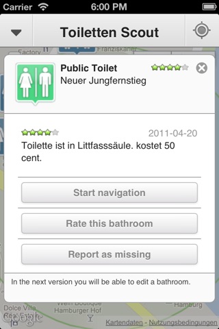 Bathroom Scout screenshot 2