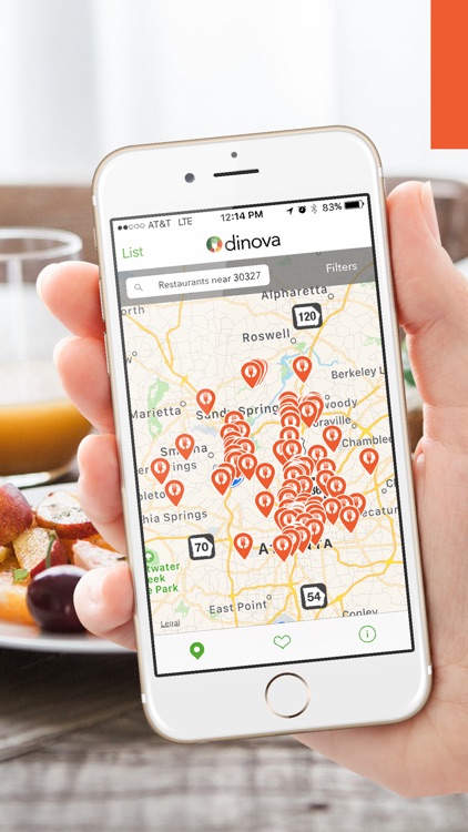 Dinova Restaurant Locator
