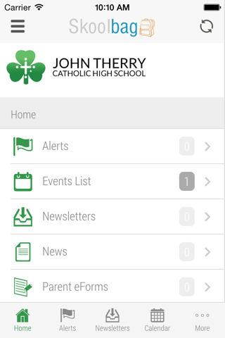 John Therry Catholic High School - Skoolbag screenshot 2