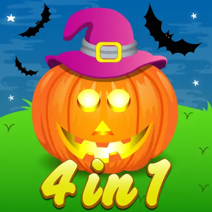 Four in One Halloween Activity games for Kids Читы