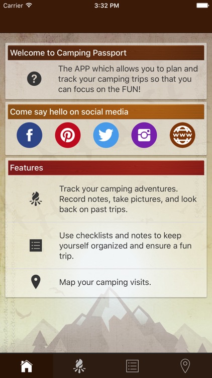 Camping Passport