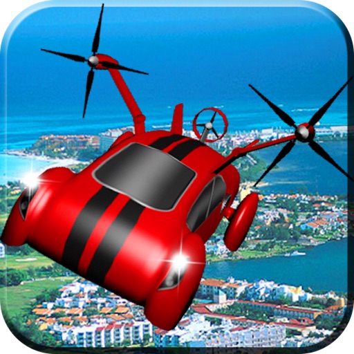 Airplane Real Car Fly Simulator 2017 icon