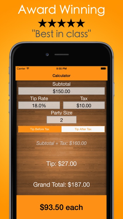 Tip Calculator - Tip Check PRO, #1 Gratuity Guide