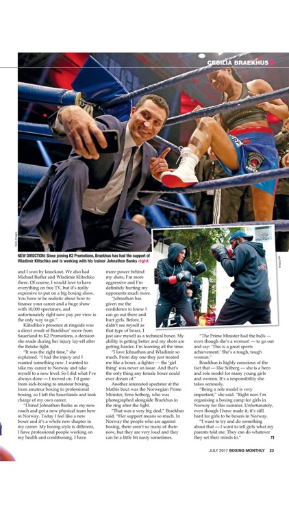 Boxing Monthly Magazine - The boxing magazine for fight fans around the world