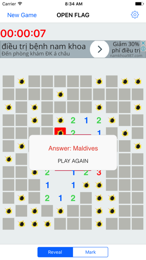 Mines Flag - Avoid bombs, find the country(圖2)-速報App