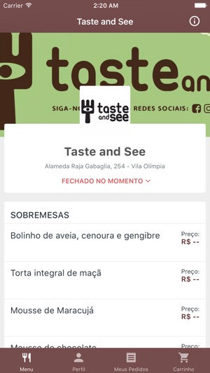 Taste and See Delivery(圖1)-速報App