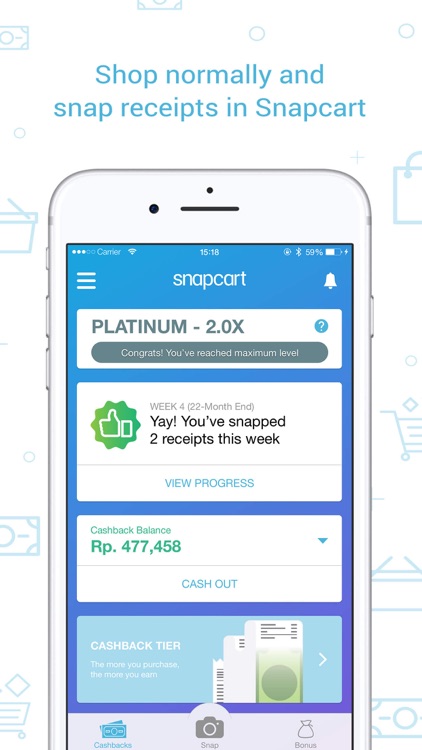 Snapcart: Cashback for Receipt