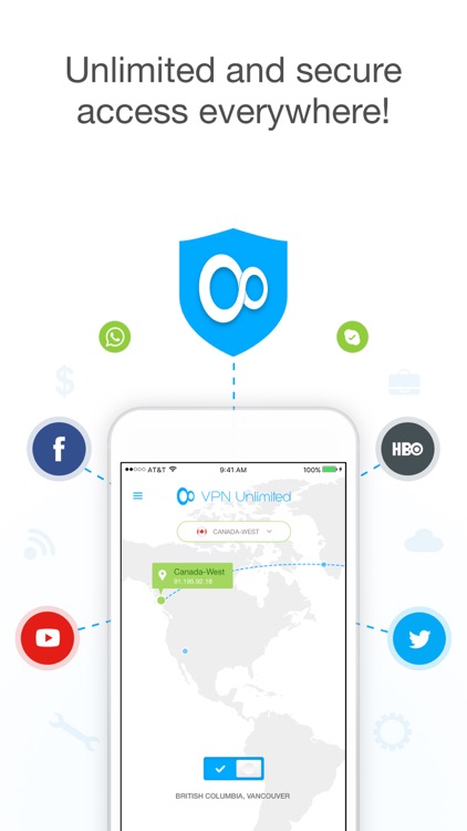 VPN Unlimited - Best Secure Hotspot VPN Proxy