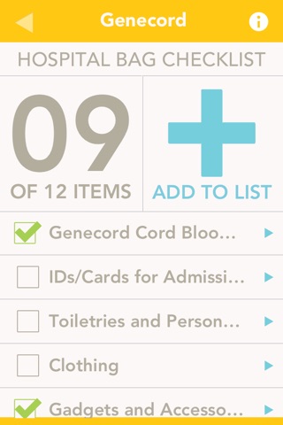 Genecord's Big Day Countdown & Checklist screenshot 2