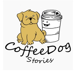 Kaffee the Coffee Dog Stories Sticker Pack