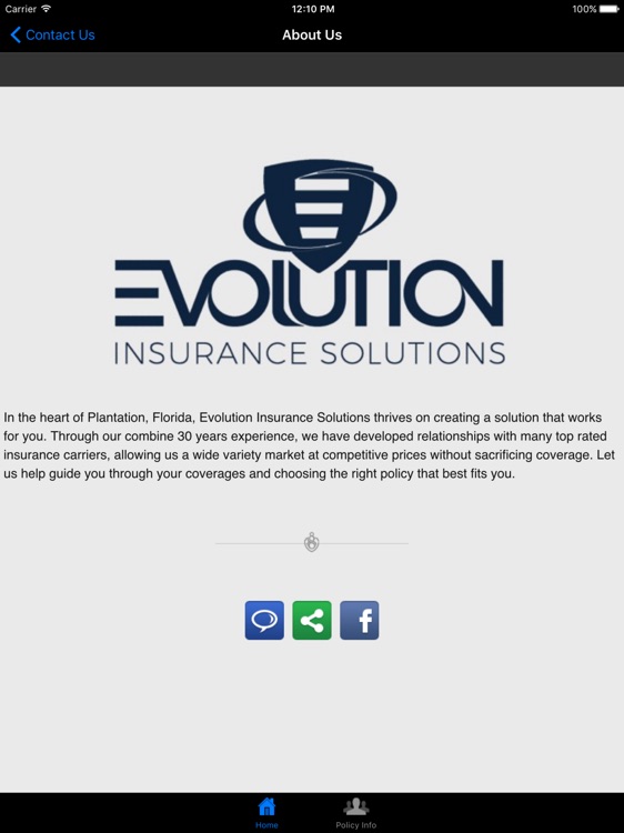 Evolution Insurance Solutions HD screenshot-4