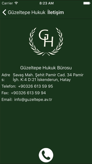 How to cancel & delete Güzeltepe Hukuk from iphone & ipad 4