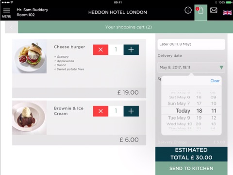 iRiS Guest Valet - Heddon Hotel screenshot 4