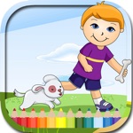 Pets Coloring Book Games For Kids