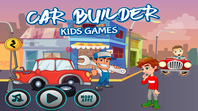 Car Builder Kids Game Pro