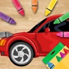 Speed Car Coloring Book for Adults