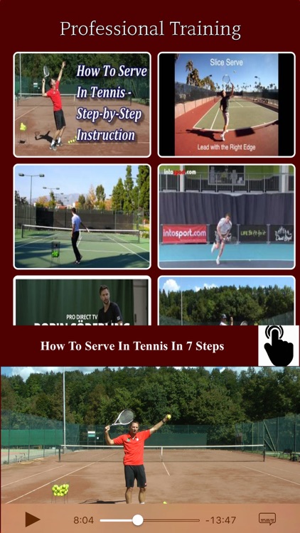 Tennis Coaching - Training Academy for PRO