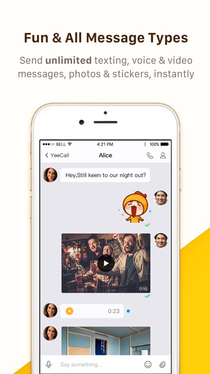 YeeCall Messenger - Family Video/Voice Call & Chat screenshot-3