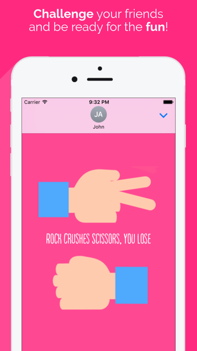 Rock Paper Scissors iMessage screenshot 2