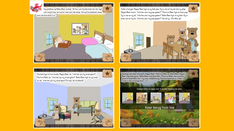 Gouelokkies en die drie beertjies kinderstorie screenshot-4