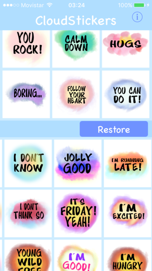 CloudStickers Social Pack(圖1)-速報App