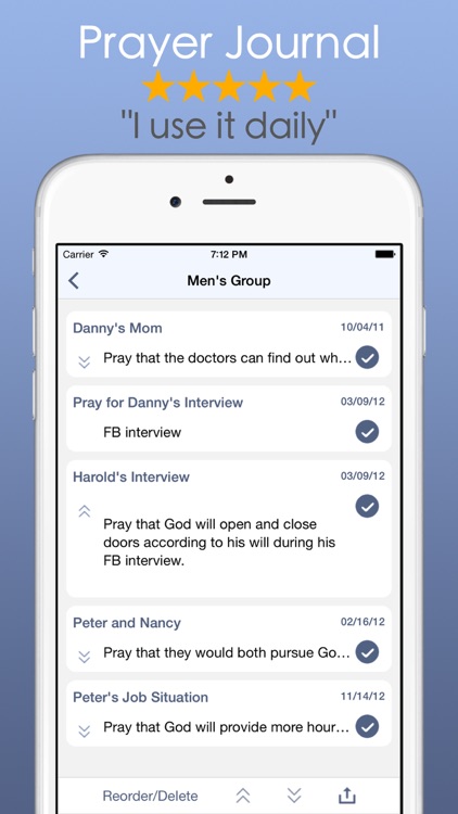 Prayer Notes - A Daily Journal & Devotional w/ God