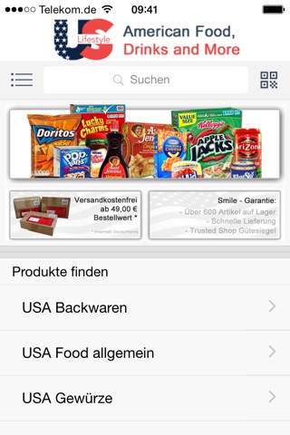 US Lifestyle.de - American Food, Drinks and More ! screenshot 2