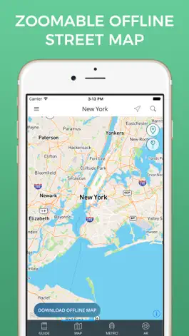 Game screenshot New York City Travel Guide with Offline Street Map hack